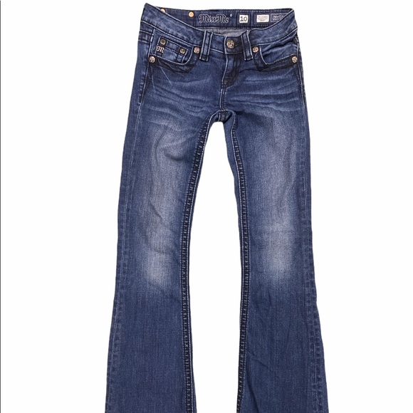 Miss Me girls size 10 Boot Cut Jeans - Picture 2 of 4